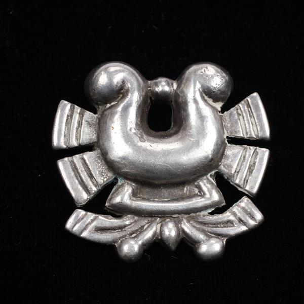 Appraisal: William Spratling Taxco Mexico Modernist Sterling Silver pin Brooch H