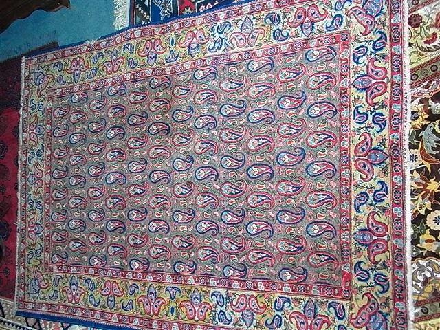 Appraisal: A PERSIAN RUG with central large panel with all over