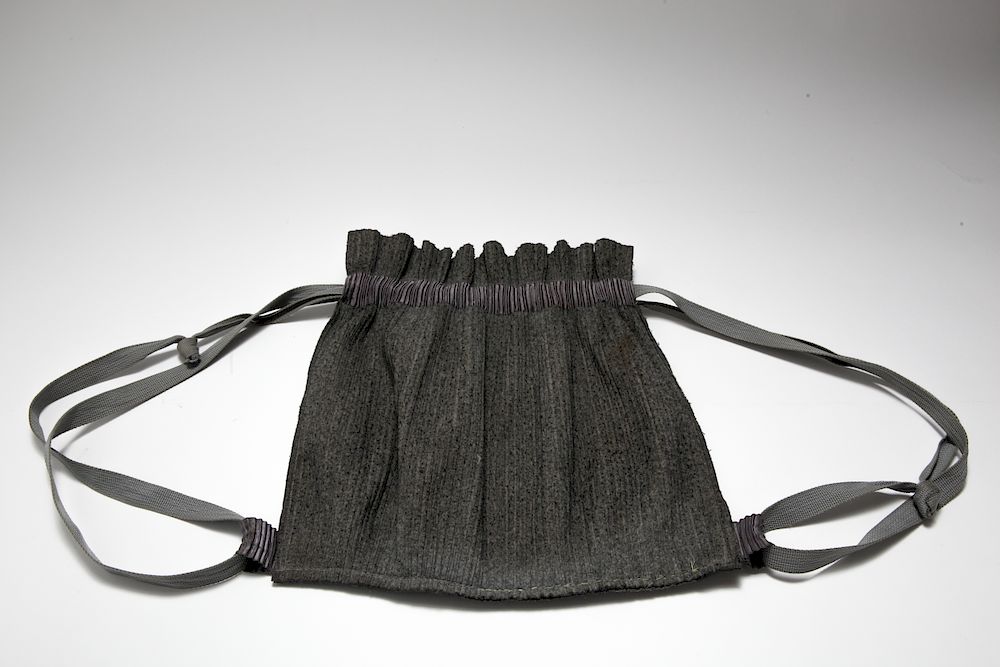 Appraisal: Issey Miyake Pleats Please Drawstring Backpack Issey Miyake Pleats Please