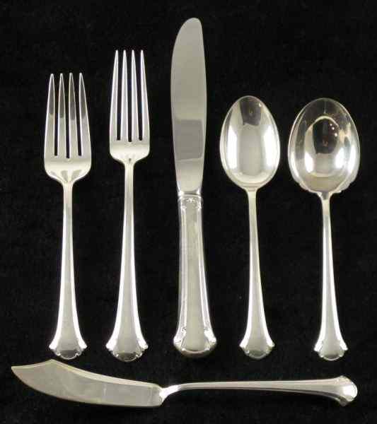 Appraisal: Towle ''Chippendale'' Sterling Flatware pieces incl knives in dinner forks