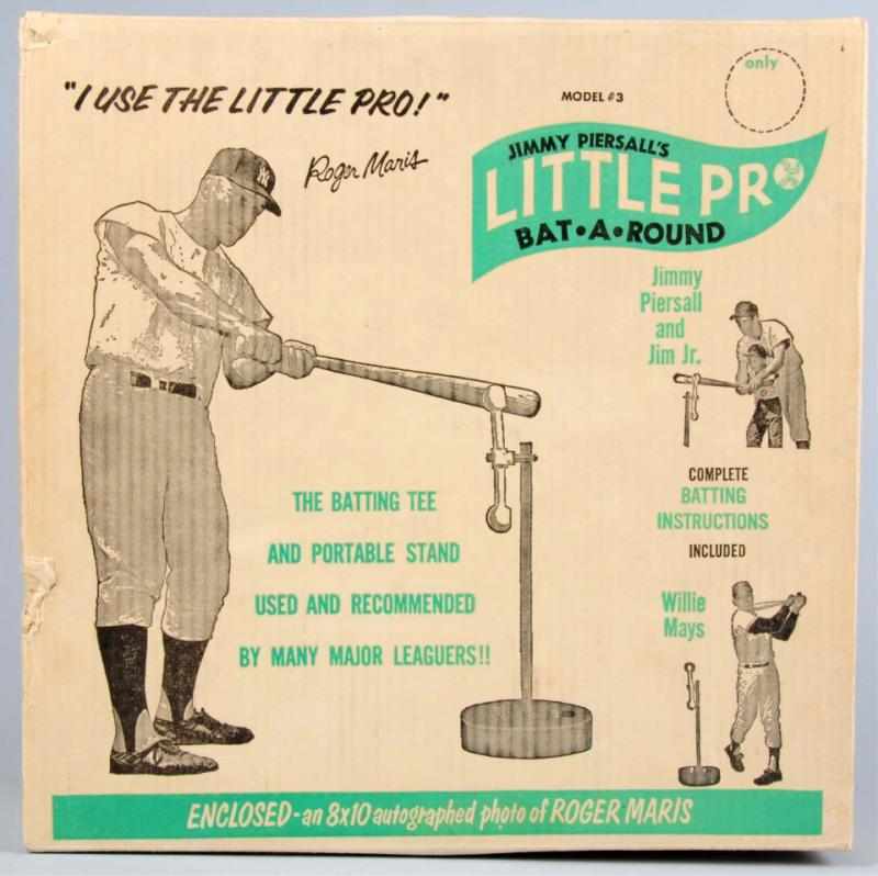 Appraisal: Jimmy Piersoll's Little Pro Bat-A-Round Game Depicts Roger Maris on