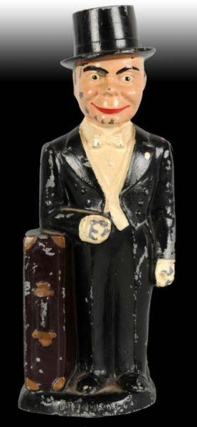 Appraisal: Lot of Cast Iron Charlie McCarthy Still Banks Description Taller