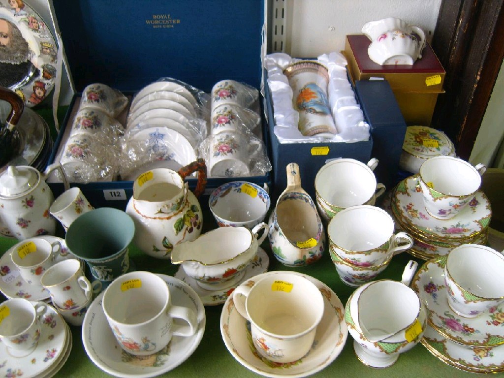 Appraisal: A boxed set of Royal Worcester coffee cans and saucers