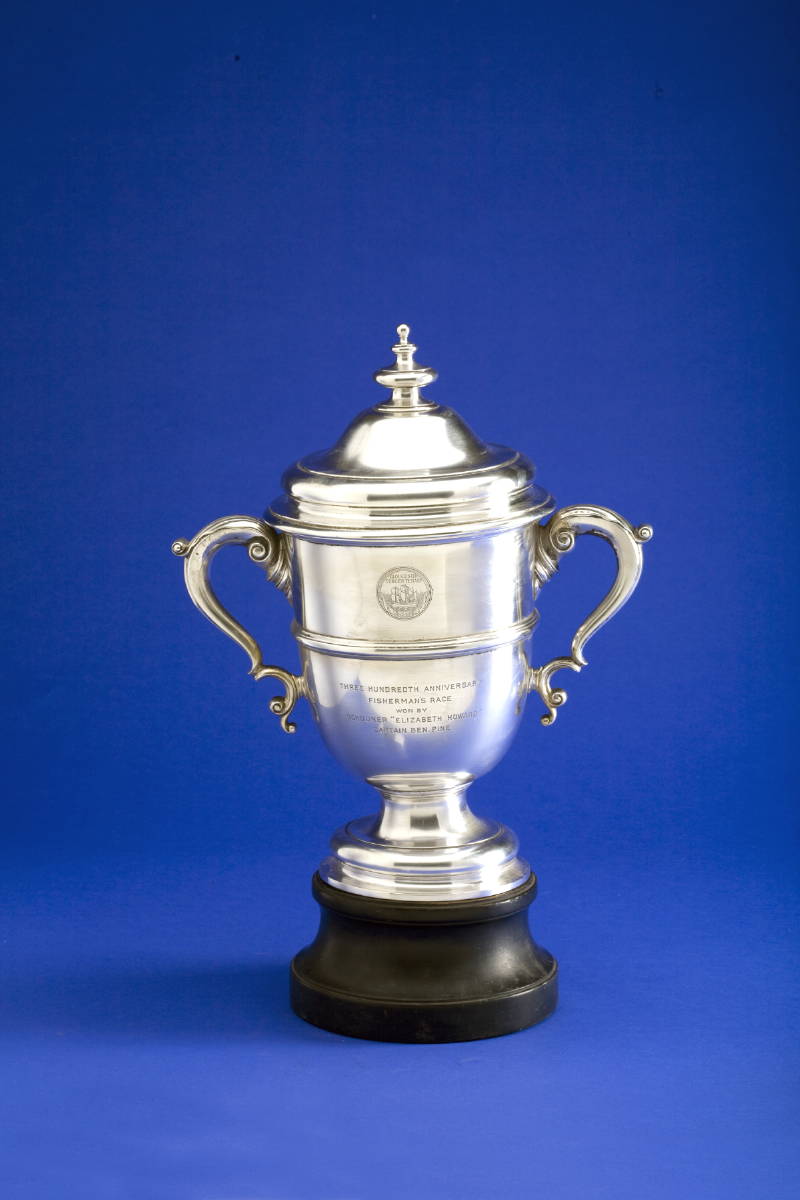 Appraisal: SCHOONER quot ELIZABETH HOWARD quot TIFFANY CO SILVER GLOUCESTER TERCENTENARY