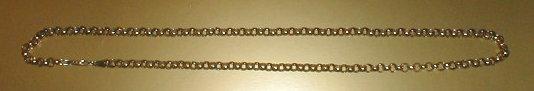 Appraisal: A ct gold belcher link neck chain g