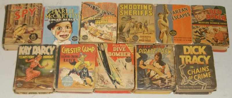 Appraisal: Lot of Assorted Character Big Little Books This lot includes