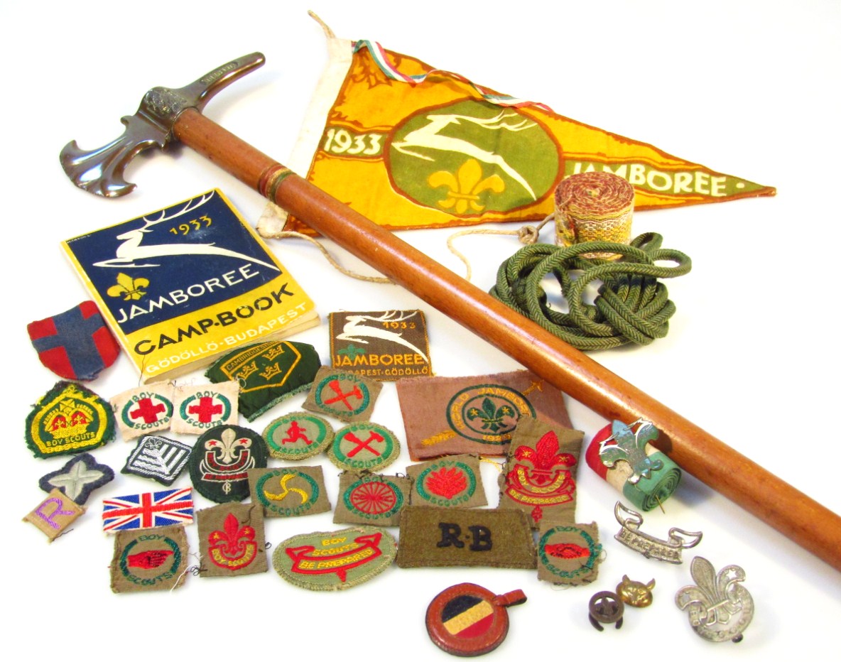 Appraisal: Various scouting ephemera badges and associated equipment mainly relating to