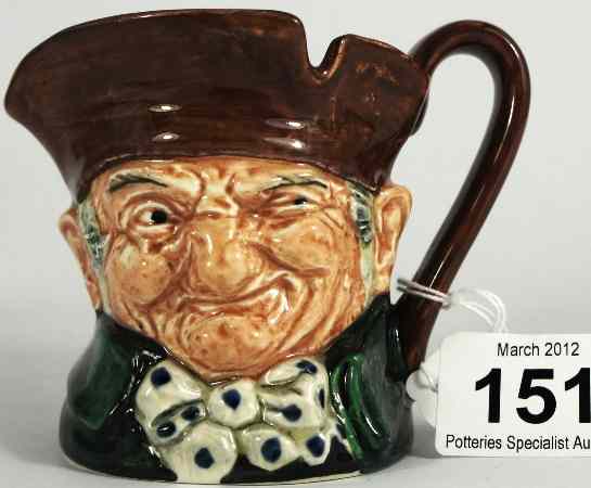 Appraisal: Royal Doulton Rare Old Charlie Small Character Jug with Souvenier