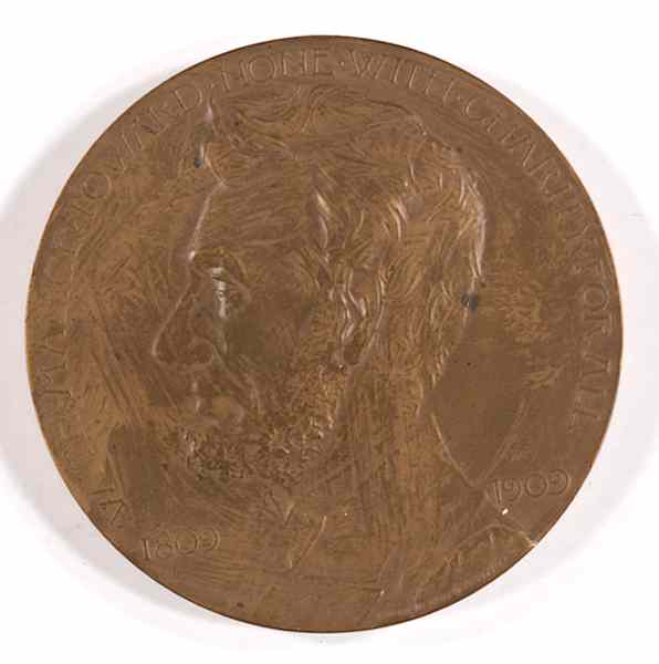 Appraisal: Political Americana - Lincolniana Abraham Lincoln GAR Medal '' diameter