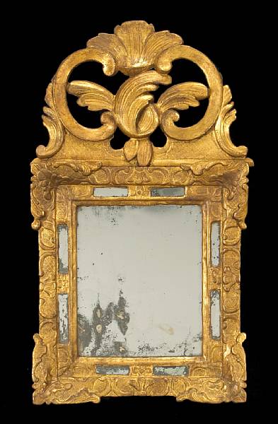 Appraisal: A R gence giltwood mirror first quarter th century The