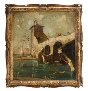 Appraisal: Italian School On the Mediterranean Oil Italian School early th