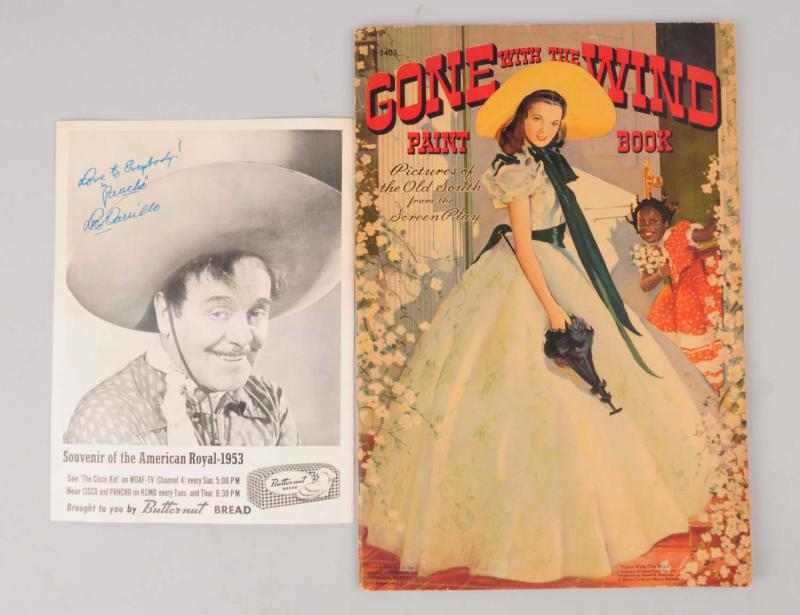 Appraisal: This lot includes Gone with the Wind paint books which