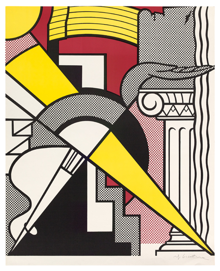 Appraisal: ROY LICHTENSTEIN Stedelijk Museum Poster Offset color lithograph x mm