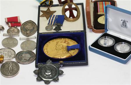 Appraisal: A mixed group of Victorian WWI WWII other medals and