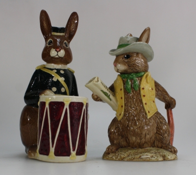 Appraisal: Royal Doulton Bunnykins teapot Aussie Explorer D and Bunny Bank