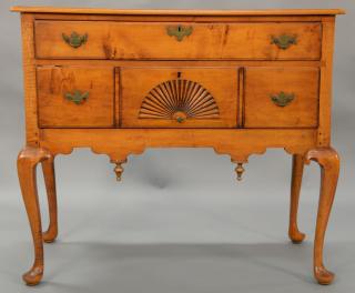 Appraisal: Queen Anne highboy base having one long drawer over long