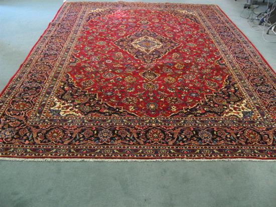 Appraisal: Persian Kashan Rug ' x '