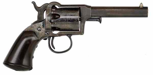 Appraisal: Remington Beals First Model Pocket Percussion Revolver cal octagonal barrel