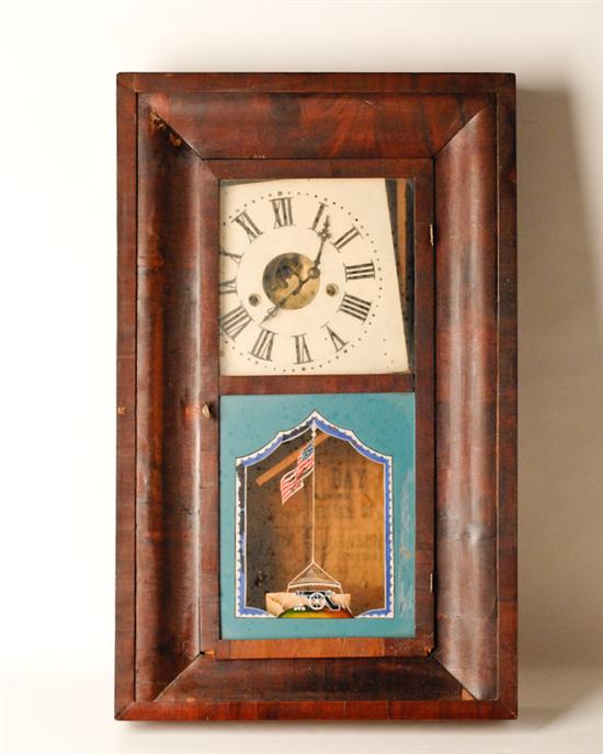 Appraisal: A th C William S Johnson Ogee Mantle Clock with