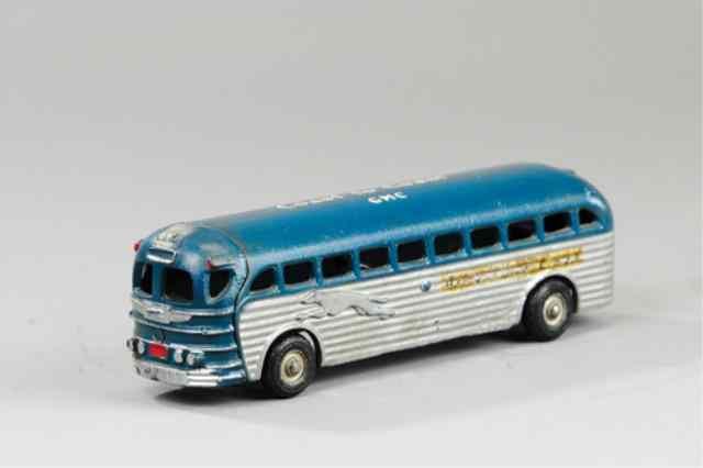 Appraisal: ARCADE GREYHOUND BUS Stenciled ''Coast to Coast GMC'' on roof