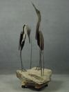 Appraisal: SCULPTURE - TH C STONE AND METAL THREE DIMENSIONAL SCULPTURE