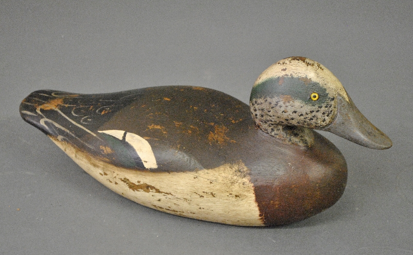 Appraisal: - Dodge Detroit widgeon drake decoy with poured lead weight