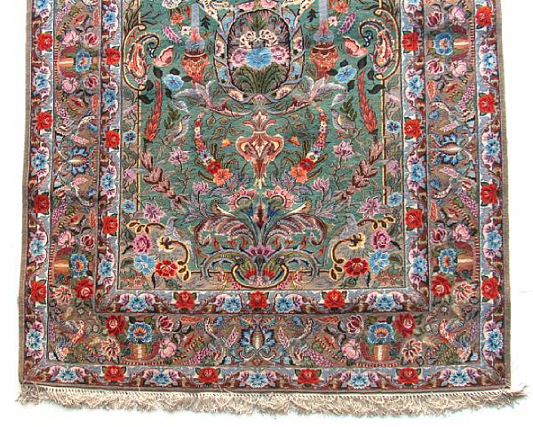 Appraisal: A Tabriz rug size approximately ft in x ft in