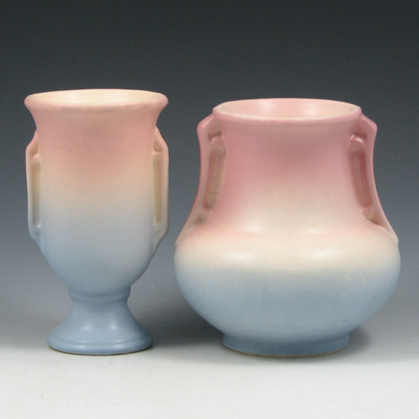 Appraisal: Hull Sueno - - Vases Two Hull Sueno vases two