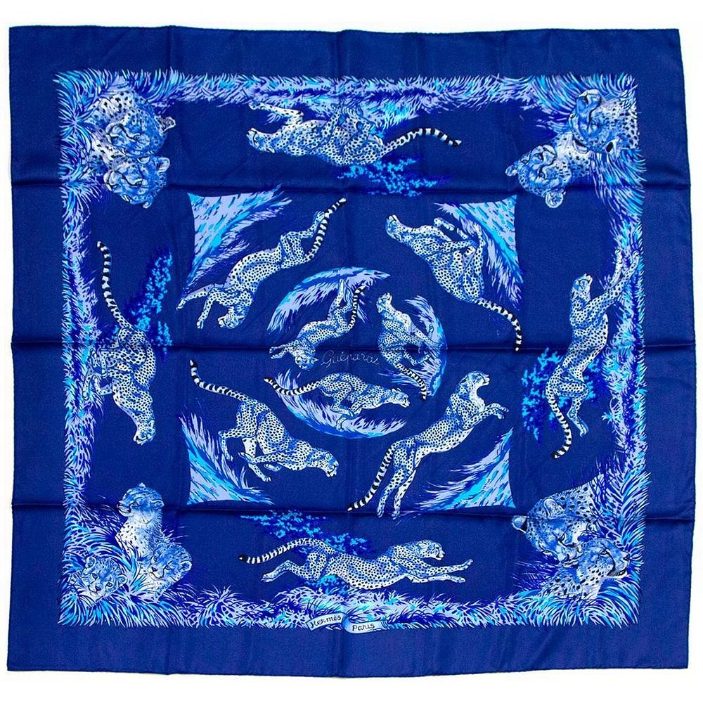 Appraisal: Hermes Silk Scarf Hermes Silk Scarf Measurements x Condition Excellent