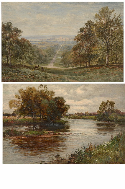 Appraisal: ALFRED AUGUSTUS GLENDENING fl - 'The Long Walk Great Park