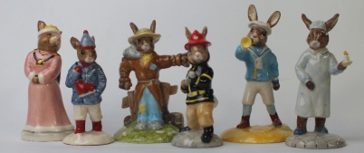 Appraisal: Royal Doulton Bunnykins figures Scarecrow DB Little Boy Blue DB