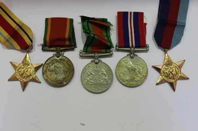 Appraisal: A SET OF FIVE WW MEDALS comprising War Medal Defence