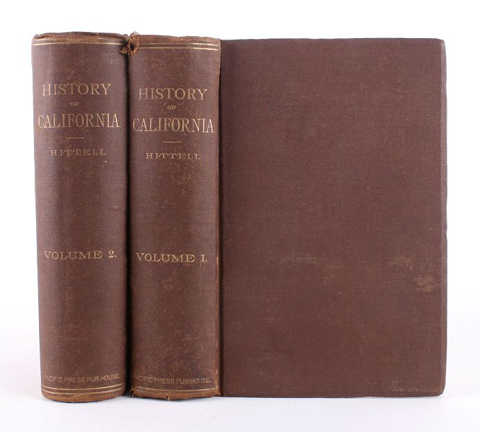 Appraisal: History of California by Theodore Hittell Vol Included in this