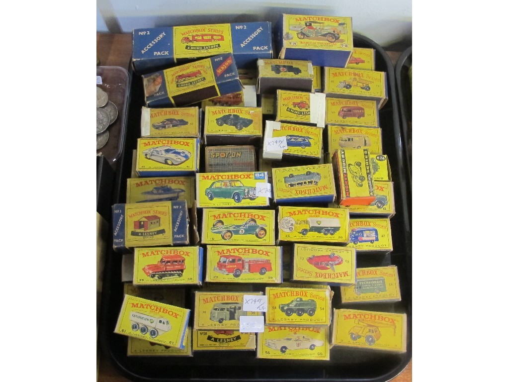 Appraisal: A lot comprising assorted boxed Matchbox series die-cast models