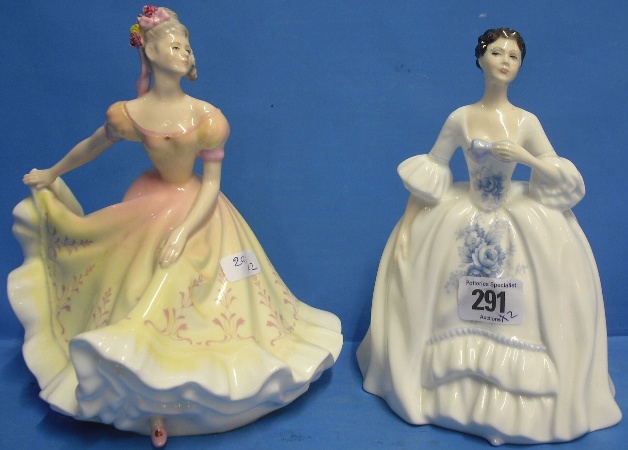 Appraisal: Royal Doulton Figures Kelly HN and Ninette HN both seconds