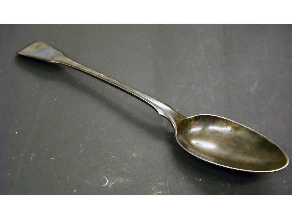 Appraisal: Large George III serving spoon approx maker William Eley and