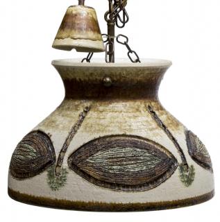 Appraisal: AXELLA STENTOJ DANISH MODERN HANGING LAMP Danish modern stoneware hanging