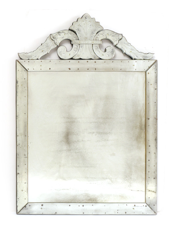 Appraisal: CONTEMPORARY VENETIAN GLASS STYLE MIRROR '' x ''