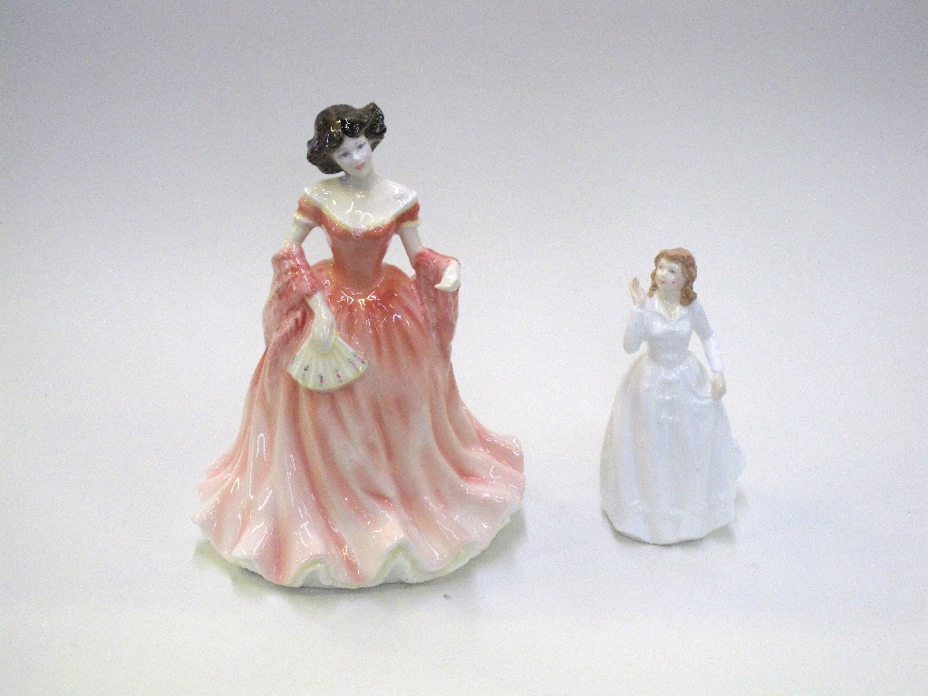 Appraisal: Two Royal Doulton figures Ruth HN and Joy HN