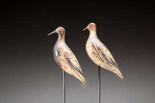 Appraisal: Plover Pair Plover PairNew Jersey c As found Provenence John