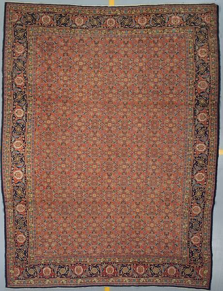 Appraisal: A Tabriz carpet Northwest Persia size approximately ft in x