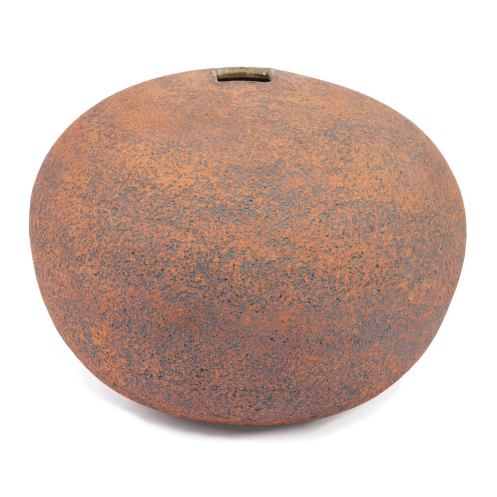 Appraisal: GINNY MARSH AMERICAN INDIANA TEXAS B LARGE STUDIO VOLCANIC GLAZE