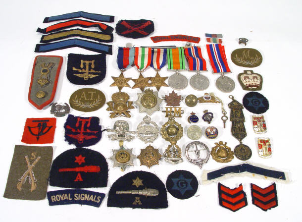 Appraisal: World War II military medal group comprised Star War medal