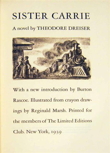 Appraisal: vols Limited Editions Club of New York Marsh Reginald illus