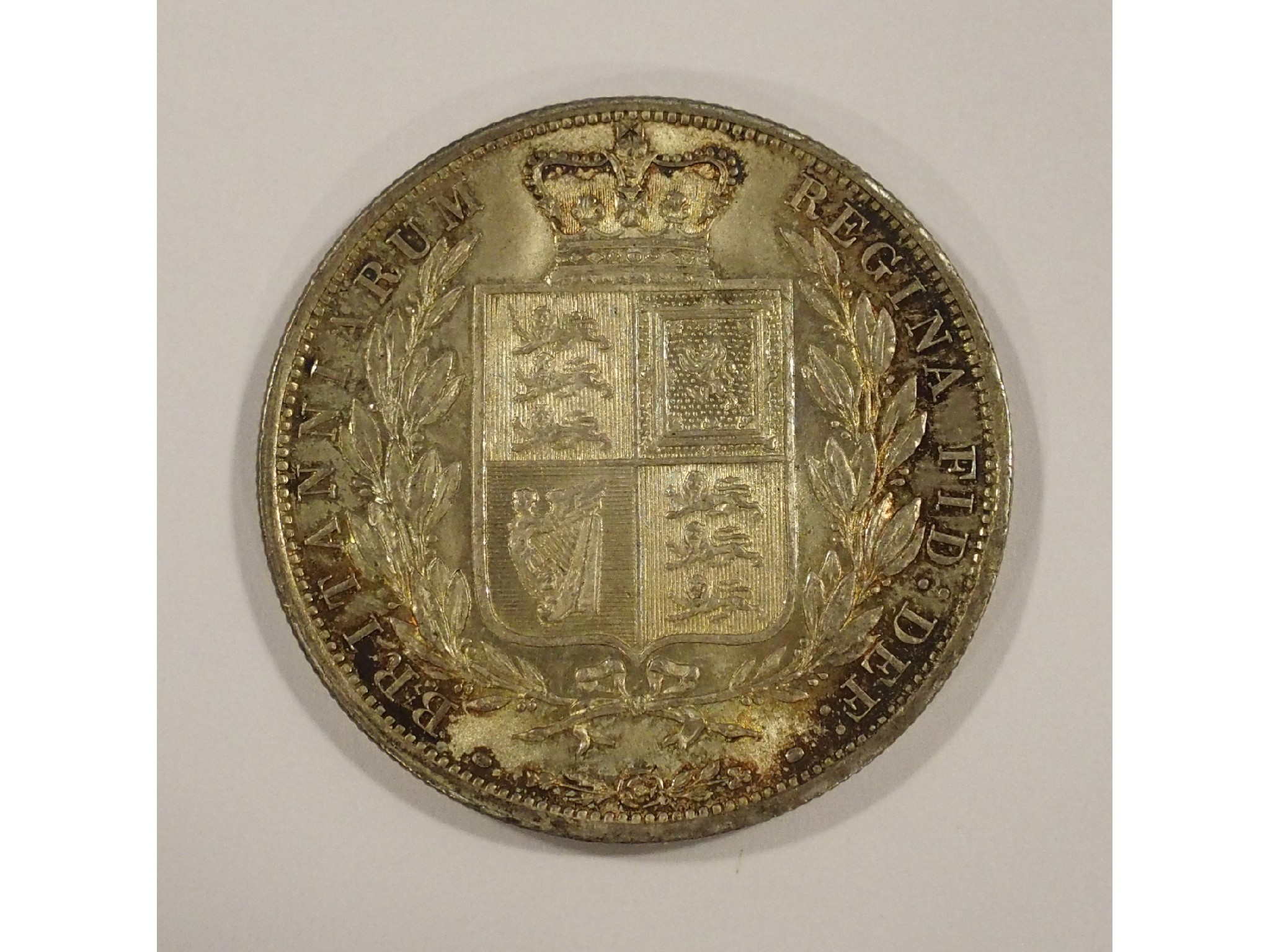 Appraisal: Queen Victoria young head Half Crownlightly toned full lustre some