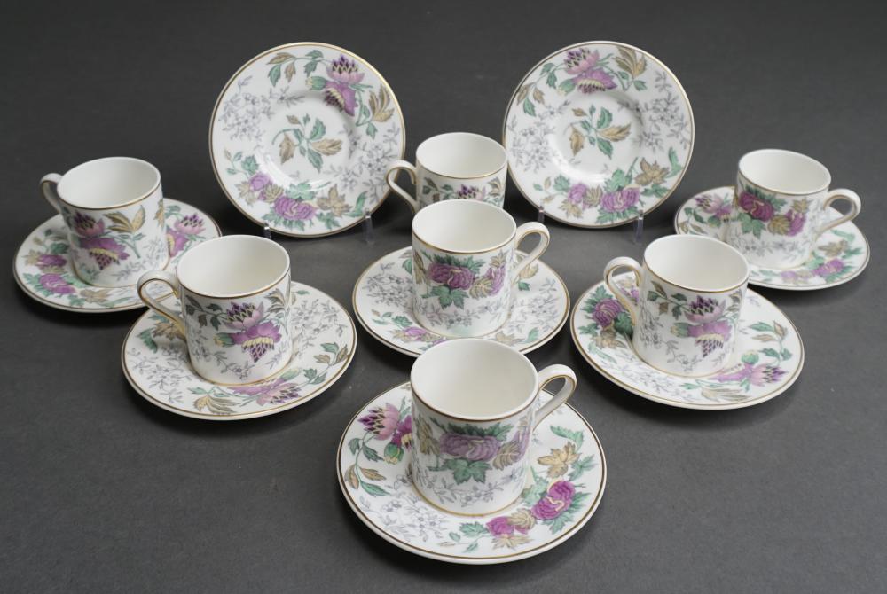 Appraisal: Wedgwood 'Avon' -Piece Bone China Demitasse Set