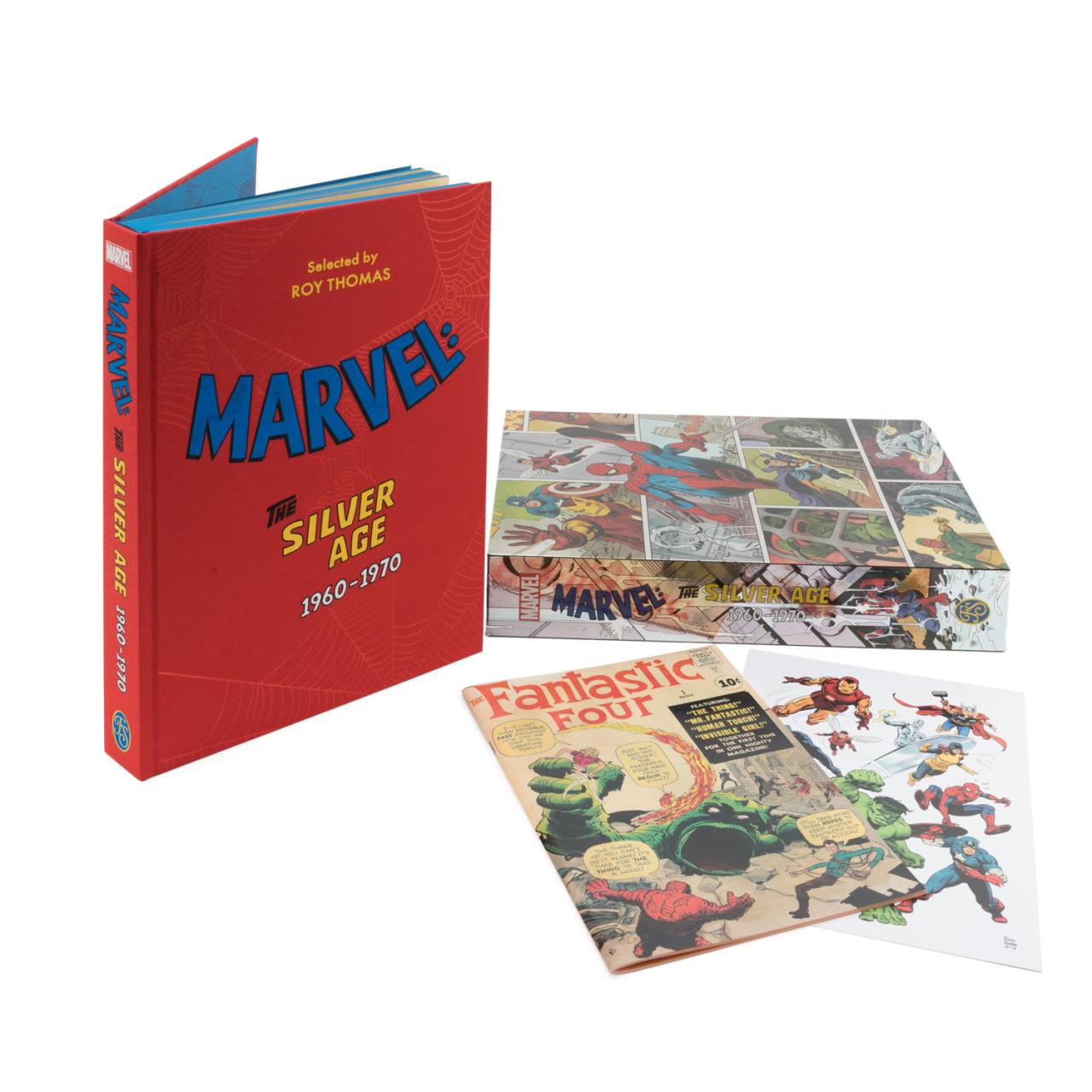 Appraisal: ROY THOMAS MARVEL THE SILVER AGE FOLIO SOCIETY Roy Thomas