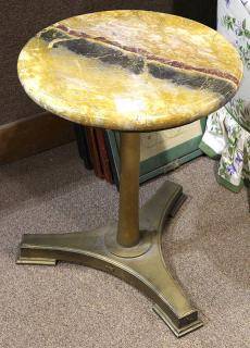 Appraisal: Pair of Neoclassical style occasional tables each having a circular