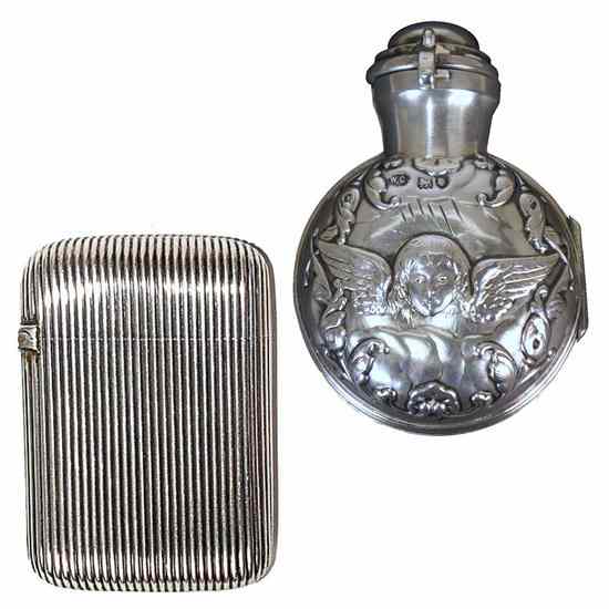 Appraisal: An English Victorian Sterling Silver Perfume Case William Comyns Sons