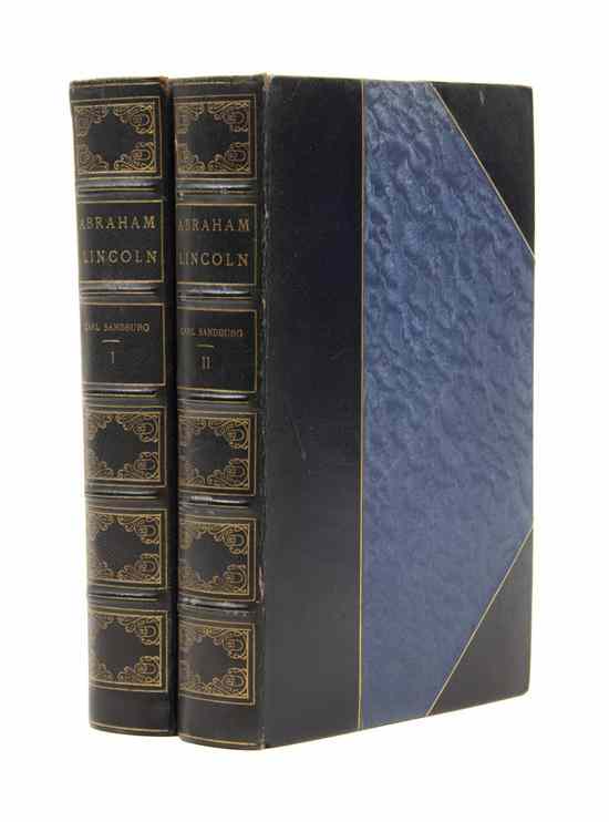 Appraisal: LINCOLN ABRAHAM SANDBURG CARL Abraham Lincoln The Prairie Years New